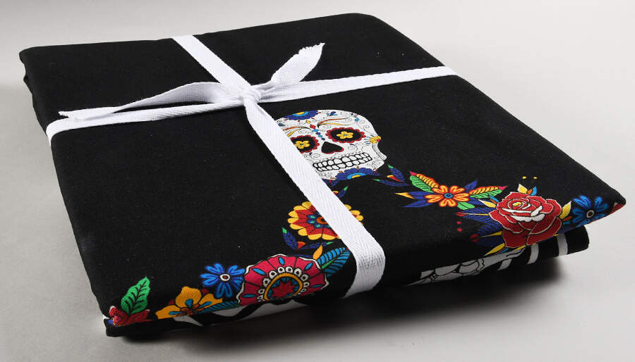 Day of the Dead 70" X 108" Rectangular Tablecloth by Williams-Sonoma-1