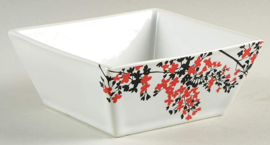 Zaire Red Square Cereal Bowl by Windham Park-1