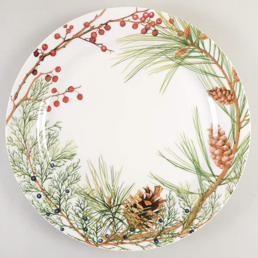 Woodland Berry Service Plate (Charger) by Williams-Sonoma-1