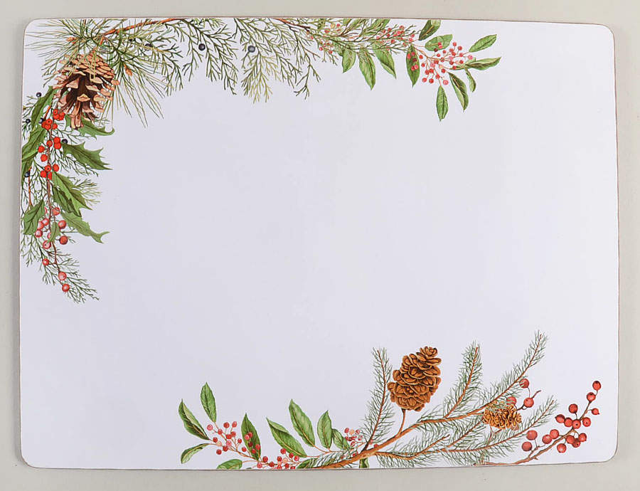 Woodland Berry Corkboard Placemat by Williams-Sonoma-1