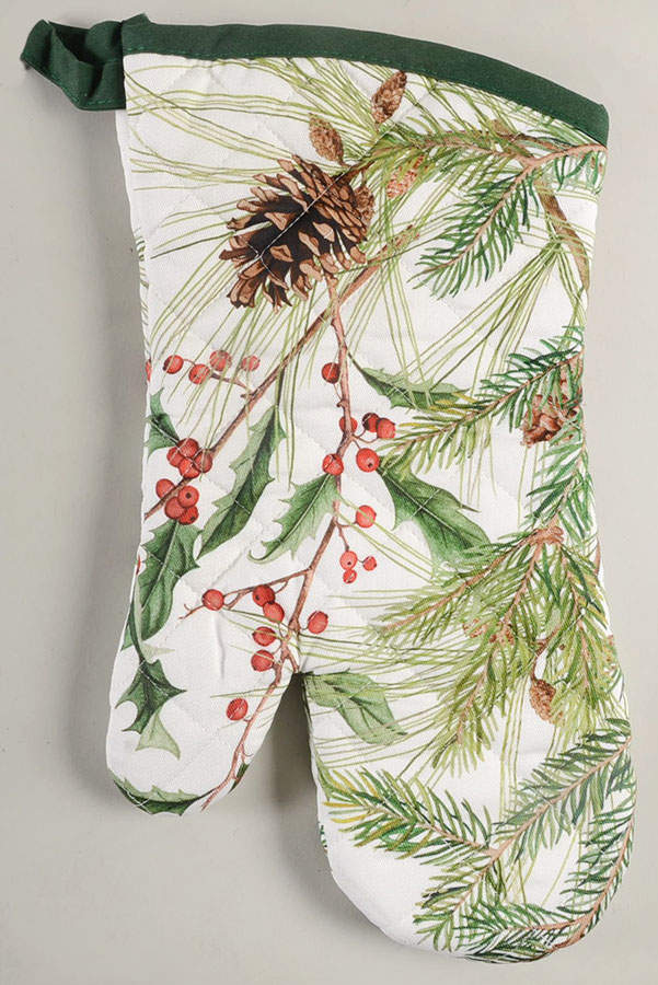 Woodland Berry Cloth Oven Mitt by Williams-Sonoma-1