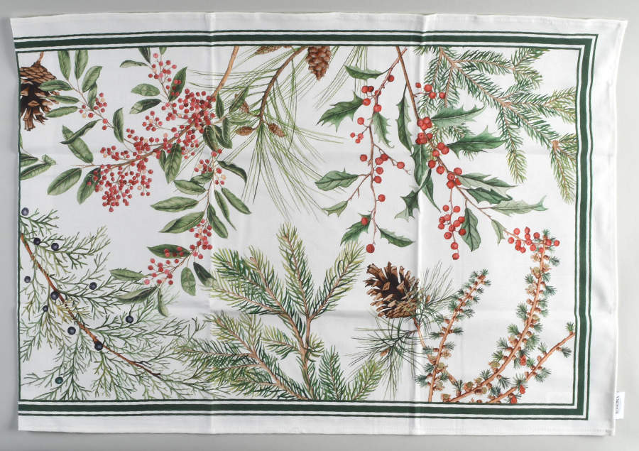 Woodland Berry Cloth Kitchen Towel by Williams-Sonoma-1