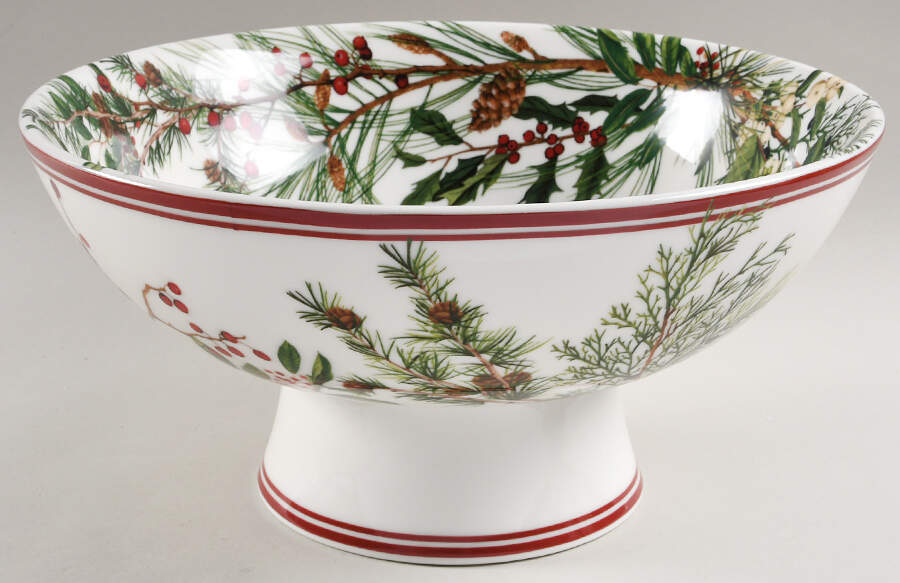 Woodland Berry Large Footed Fruit Bowl by Williams-Sonoma-1