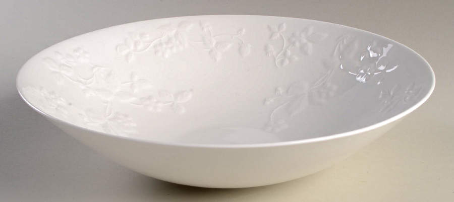 Wild Strawberry White Centerpiece/Console Bowl by Wedgwood-1