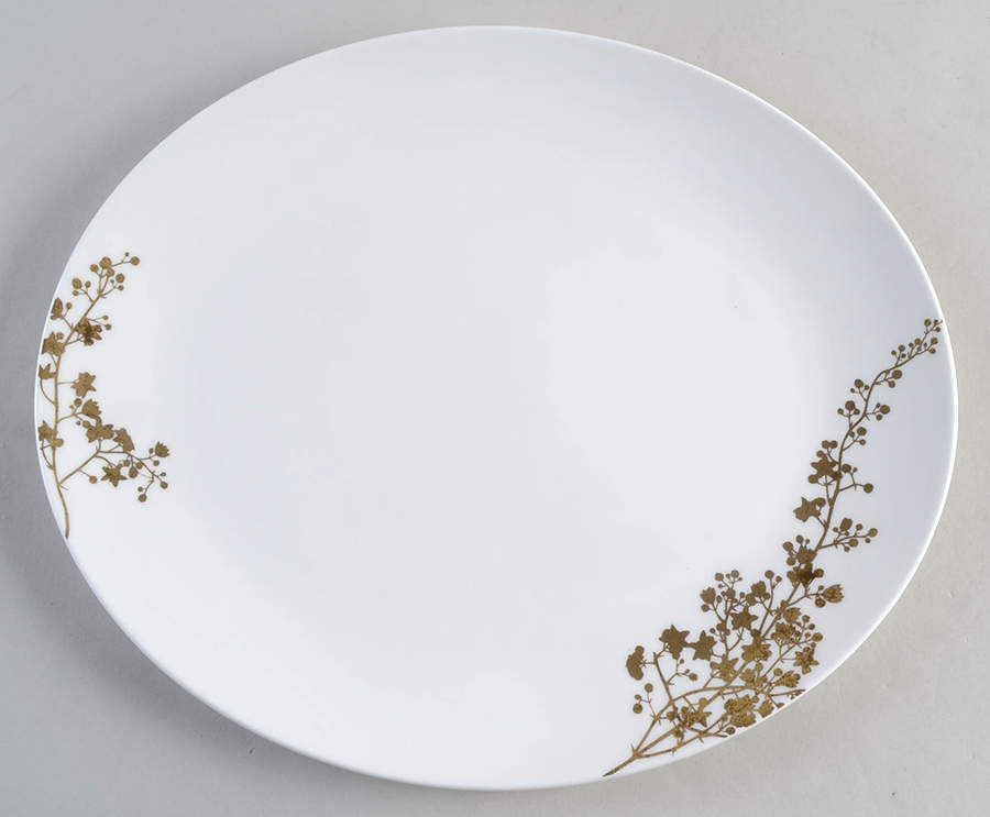 Vera Jardin 13" Oval Serving Platter by Wedgwood-1