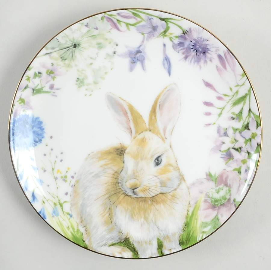 Floral Meadow Appetizer Plate by Williams-Sonoma-1