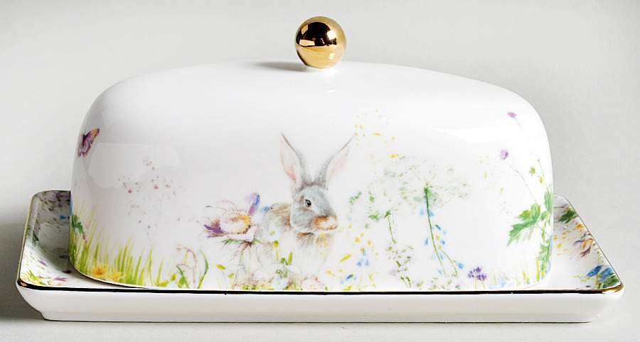 Floral Meadow 1/4 Lb Covered Butter by Williams-Sonoma-1