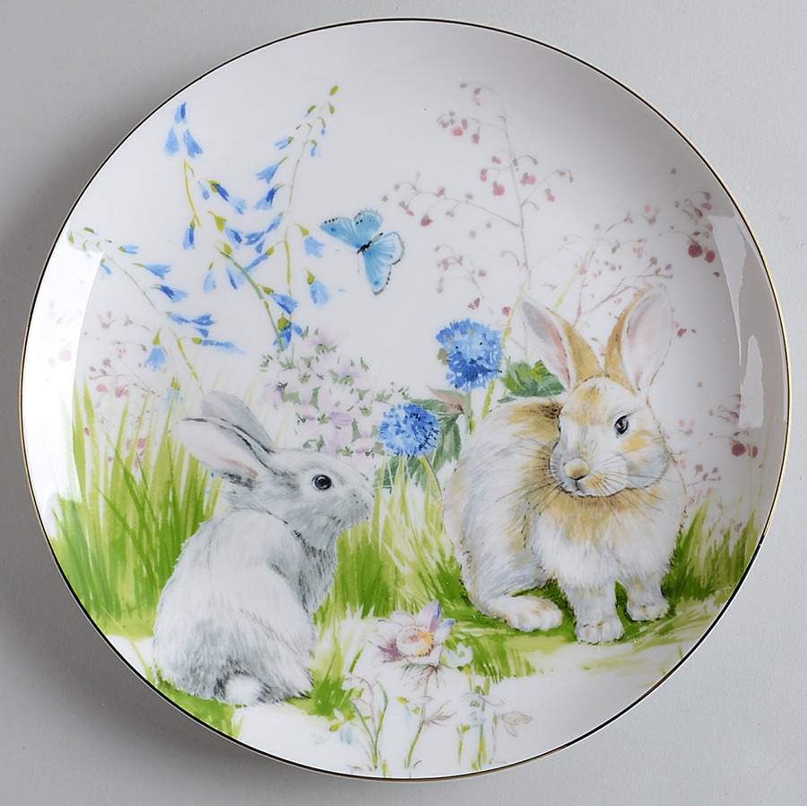 Floral Meadow Salad Plate by Williams-Sonoma-1