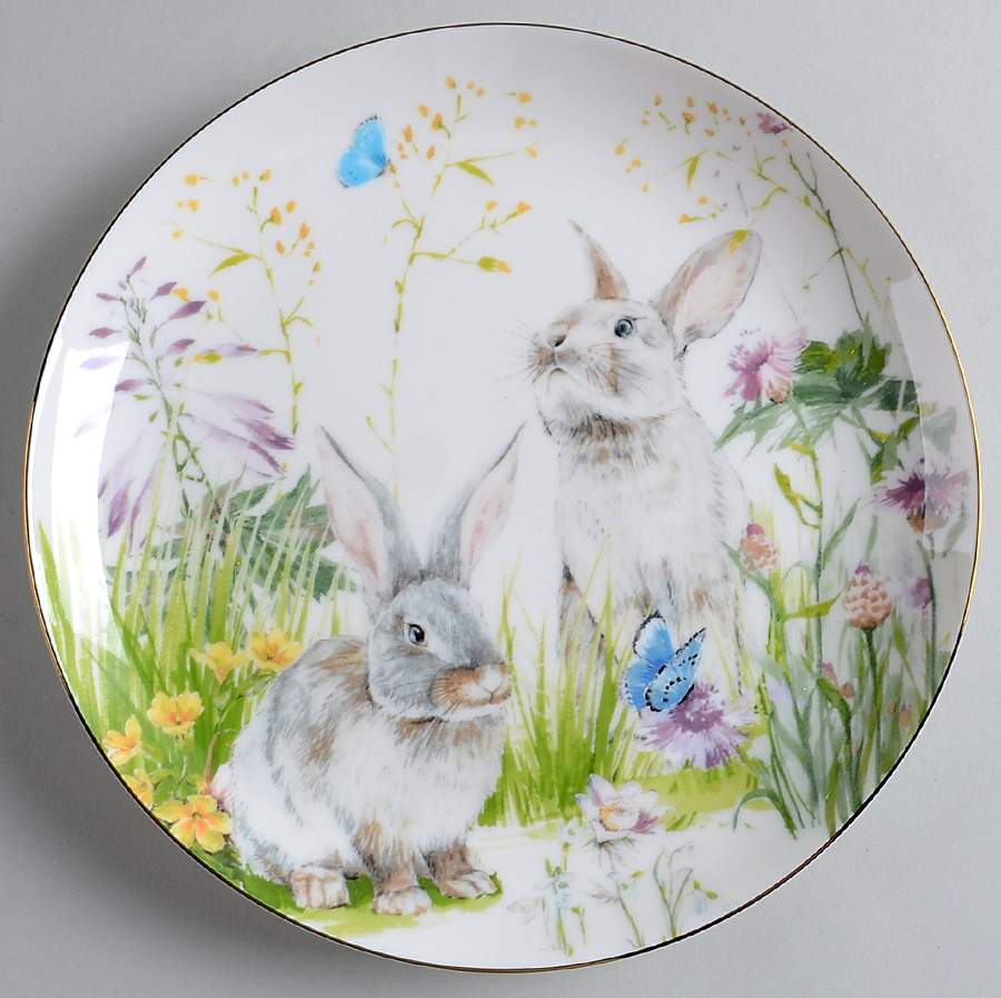Floral Meadow Salad Plate by Williams-Sonoma-1