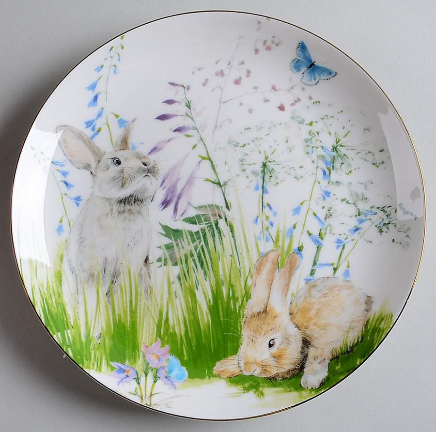 Floral Meadow Salad Plate by Williams-Sonoma-1