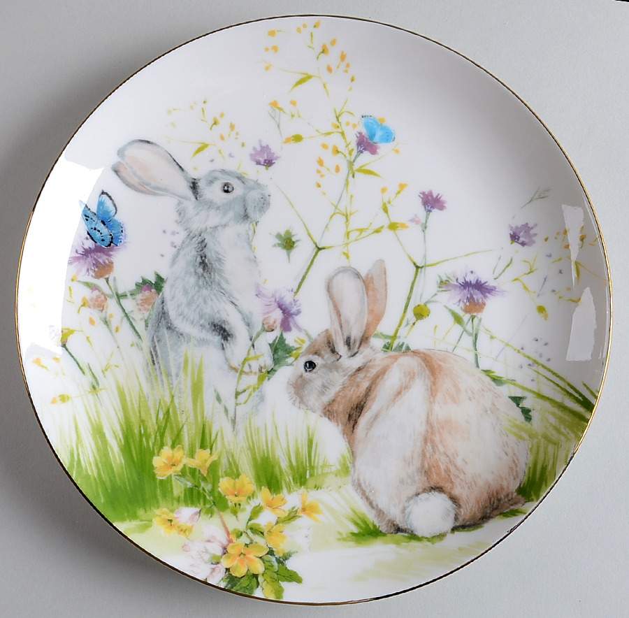 Floral Meadow Salad Plate by Williams-Sonoma-1