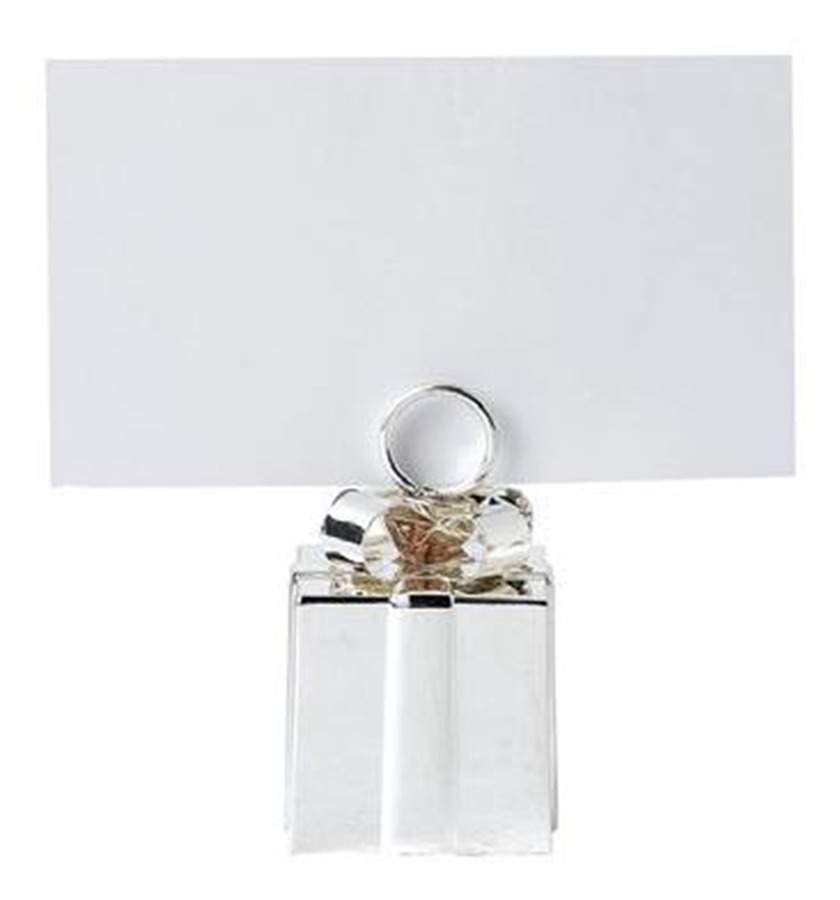 Winter White Metal Place Card Holder by Wedgwood-1