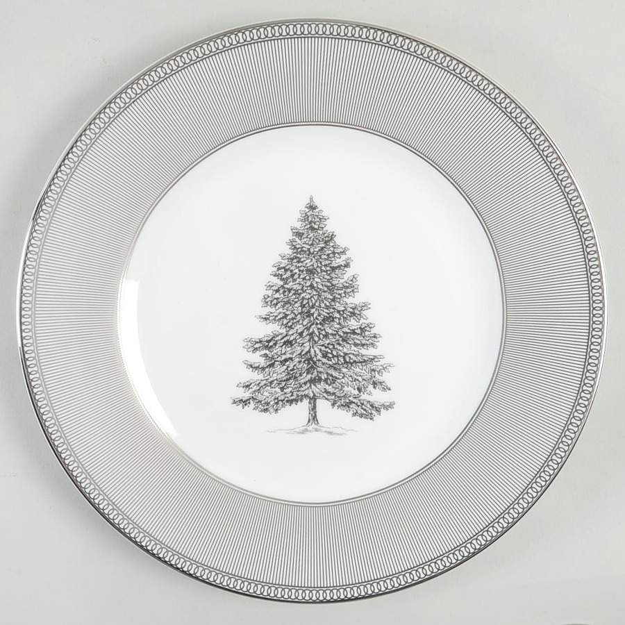 Winter White Salad Plate by Wedgwood-1