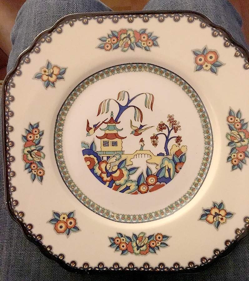 Manchu Salad Plate by Wedgwood-1