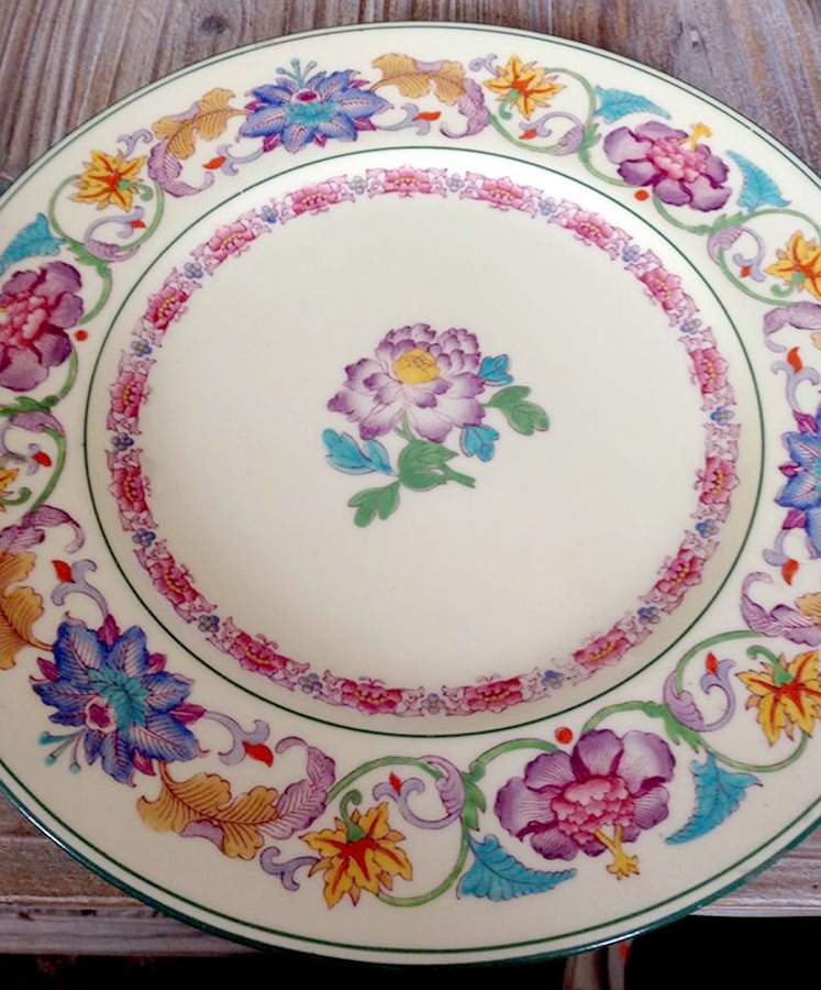 Persian (Green Trim) Dinner Plate by Wedgwood-1