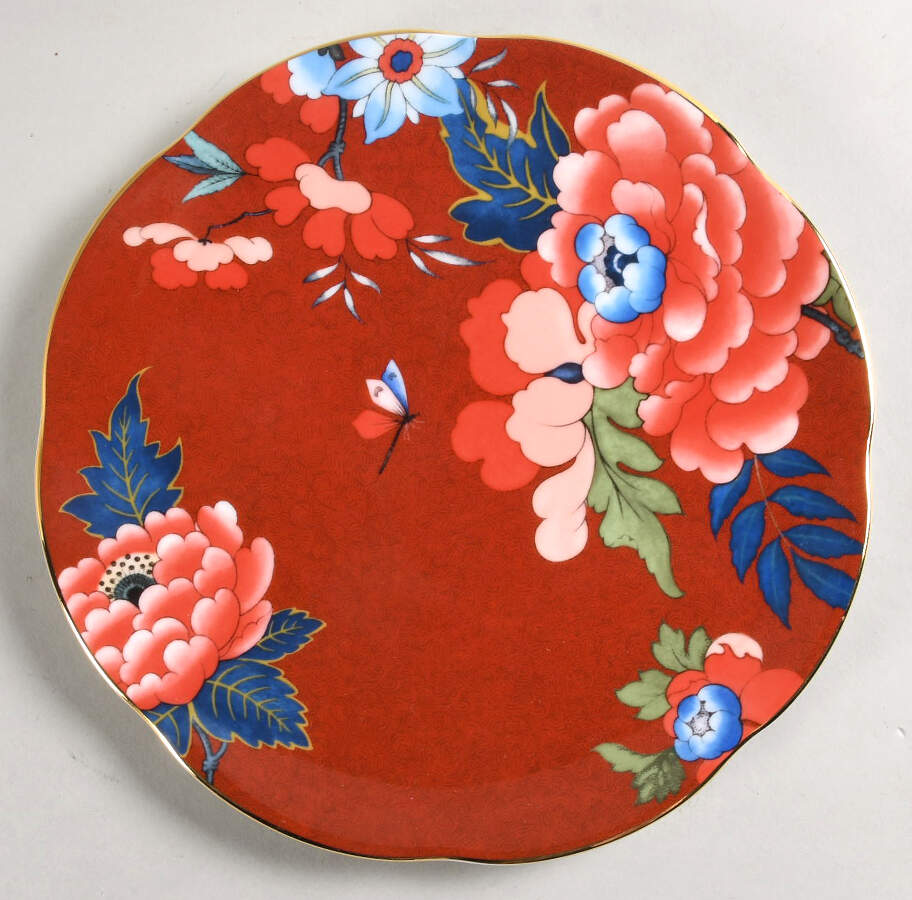 Paeonia Blush Tea Plate by Wedgwood-1