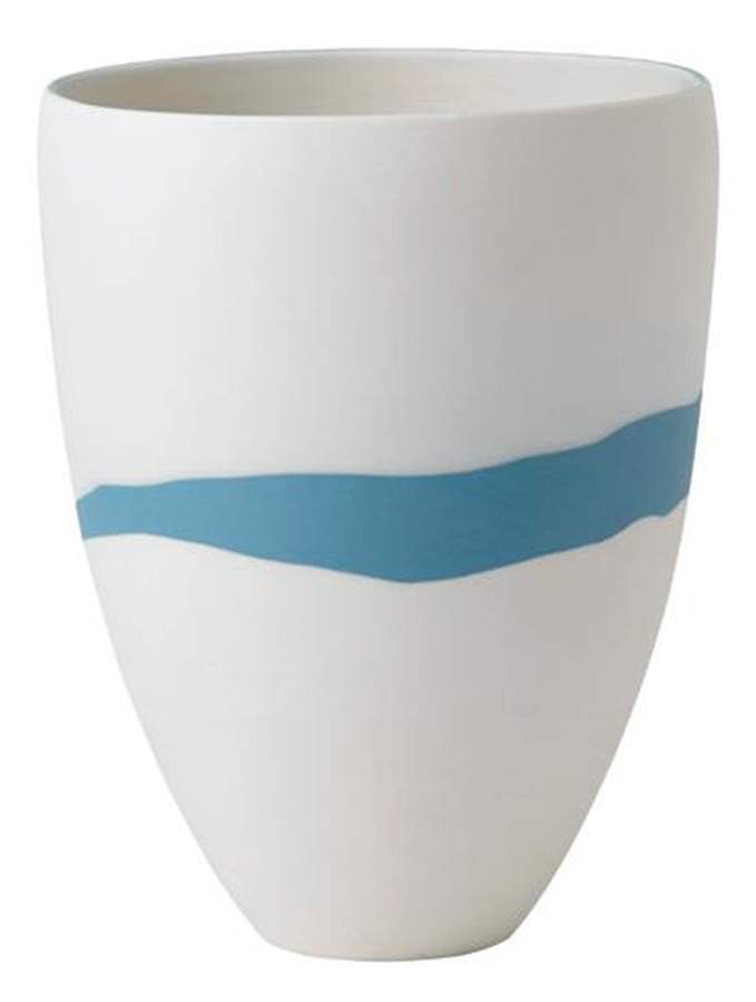 Blue Pebble 7" Vase by Wedgwood-1