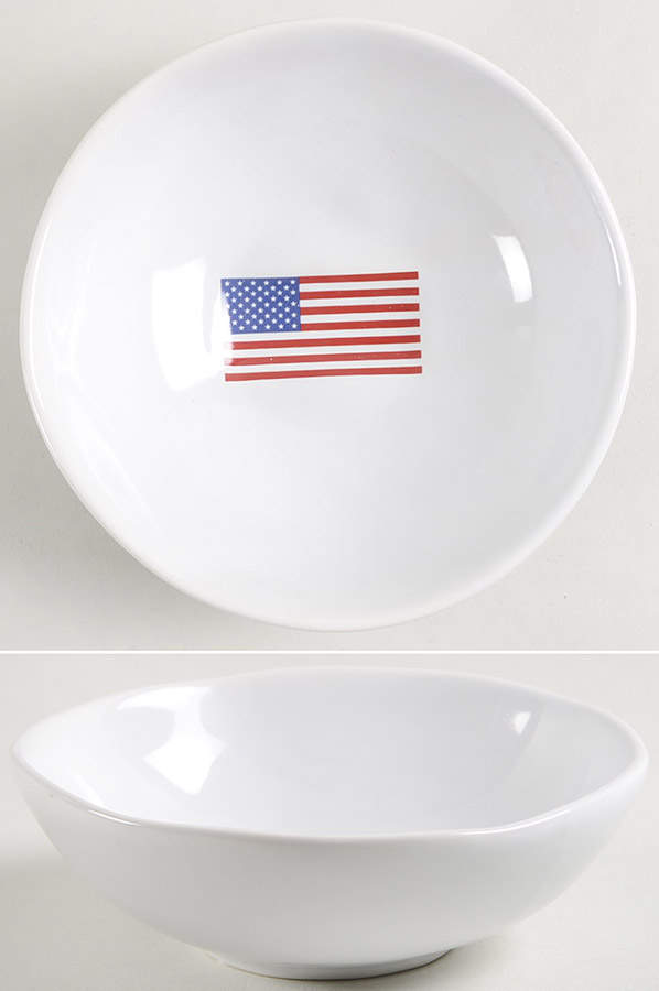 American Flag Soup/Cereal Bowl by Williams-Sonoma-1