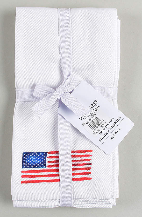 American Flag Cloth Napkin - Set of 4 by Williams-Sonoma-1