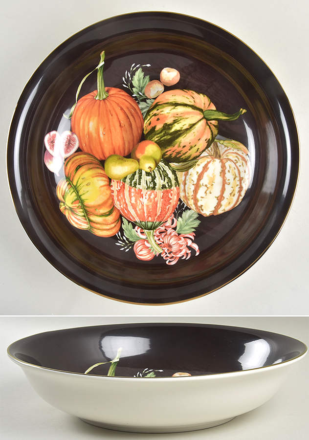 Harvest Pumpkin 13" Round Serving Bowl by Williams-Sonoma-1