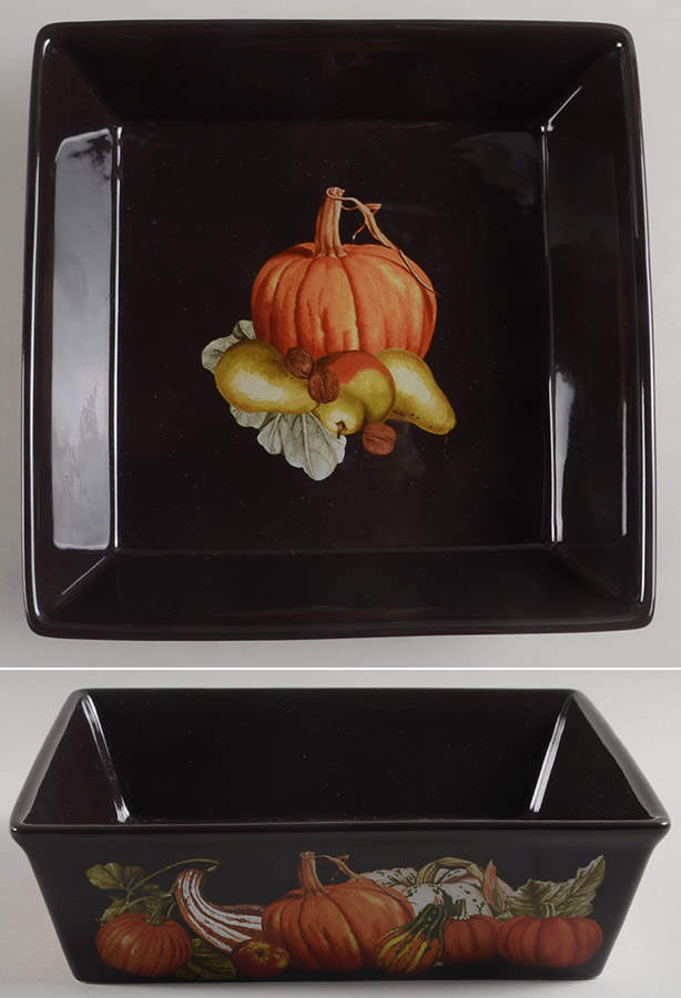 Harvest Pumpkin 9" Square Baker by Williams-Sonoma-1