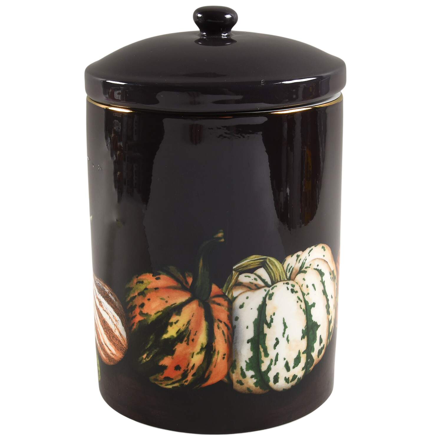 Harvest Pumpkin Large Canister & Lid by Williams-Sonoma-1