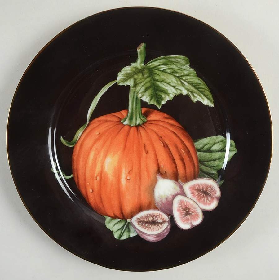 Harvest Pumpkin Salad Plate by Williams-Sonoma-1