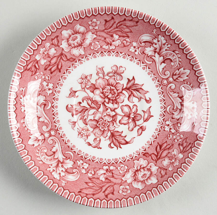 Westminster Pink Saucer by Wood & Sons-1