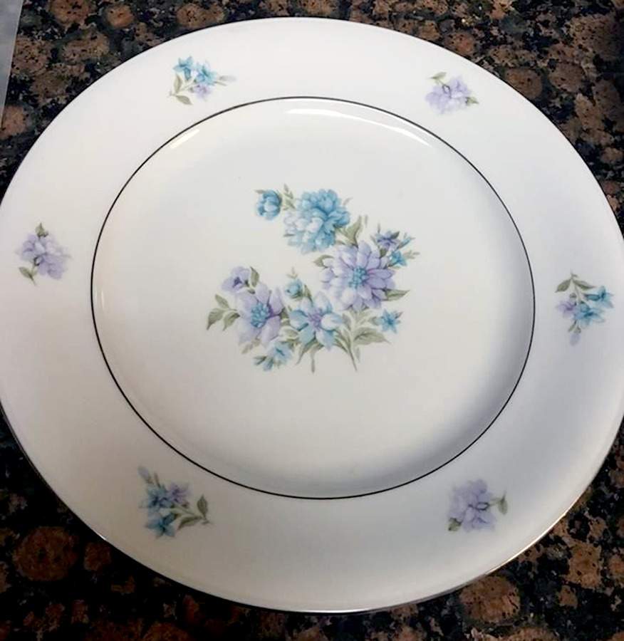 Tivoli (Platinum Trim) Dinner Plate by Winterling - Bavaria-1
