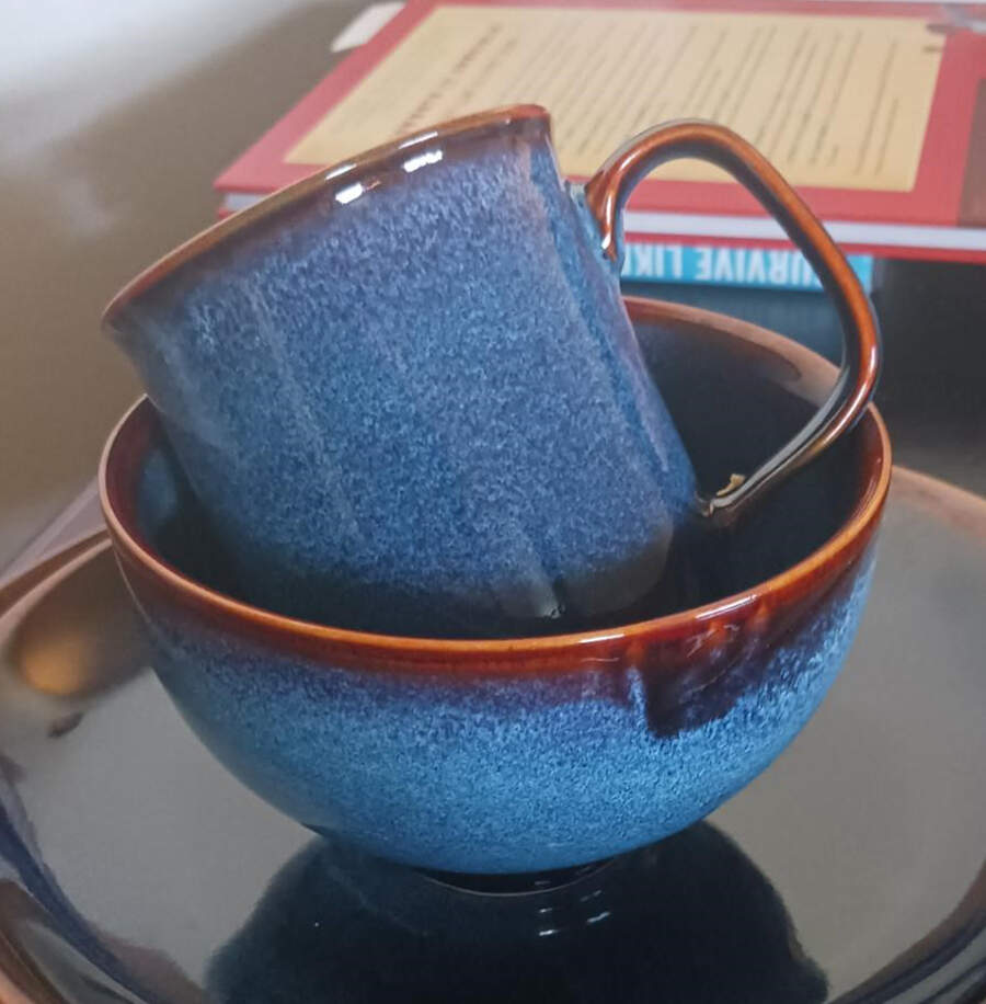 Ocean Waves 5" All Purpose Bowl by West Elm-1