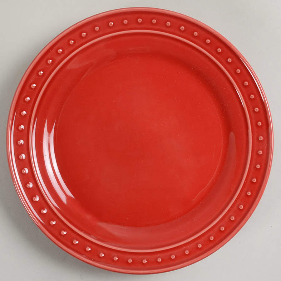 Nantucket Red Salad Plate by World Market-1