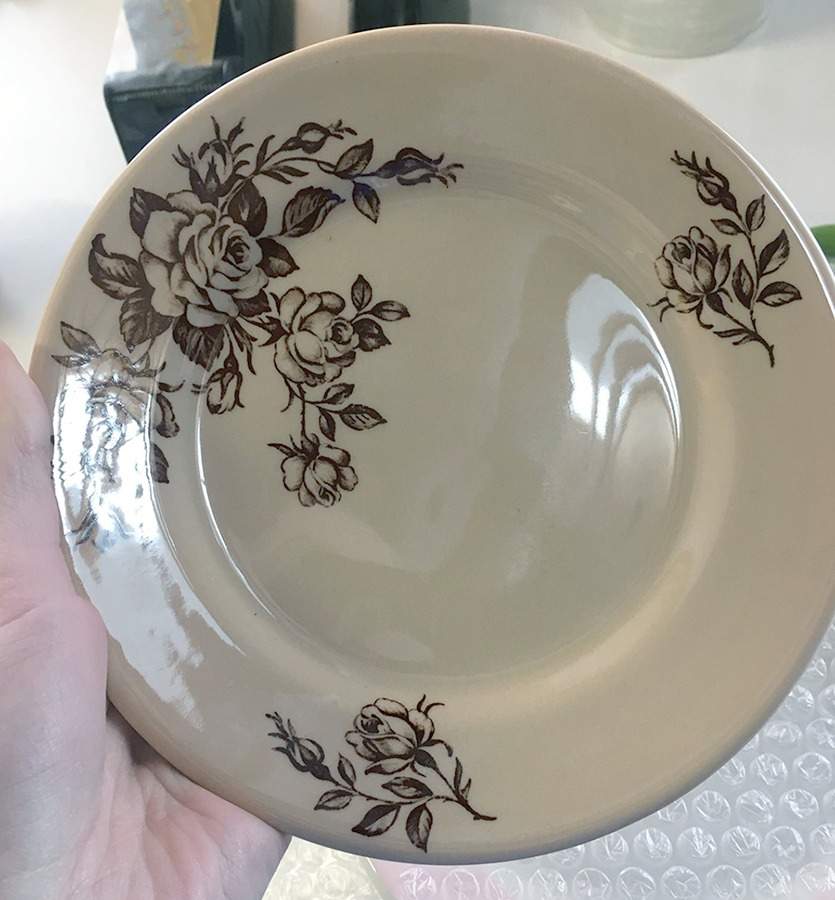 Summertime Dinner Plate by Wellsville-1