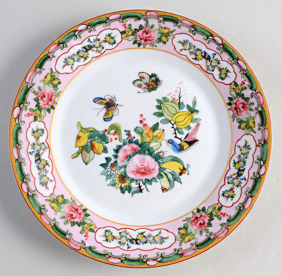 Famille Rose Salad Plate by Williams-Sonoma-1