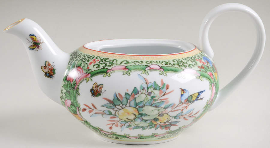 Famille Rose Teapot No Lid by Williams-Sonoma-1