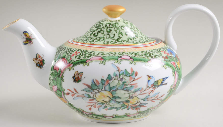 Famille Rose Teapot & Lid by Williams-Sonoma-1