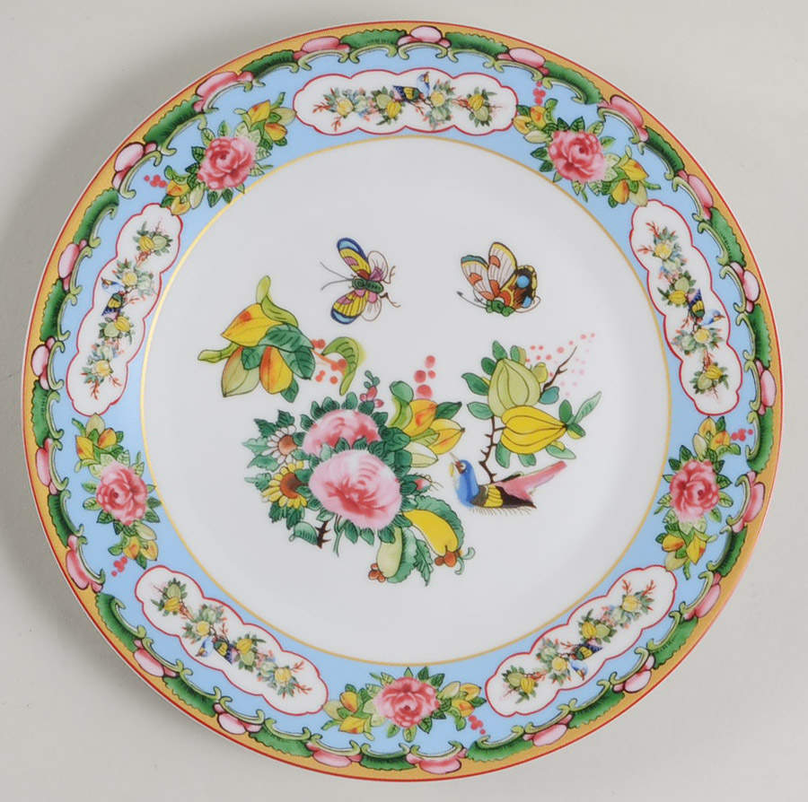Famille Rose Salad Plate by Williams-Sonoma-1