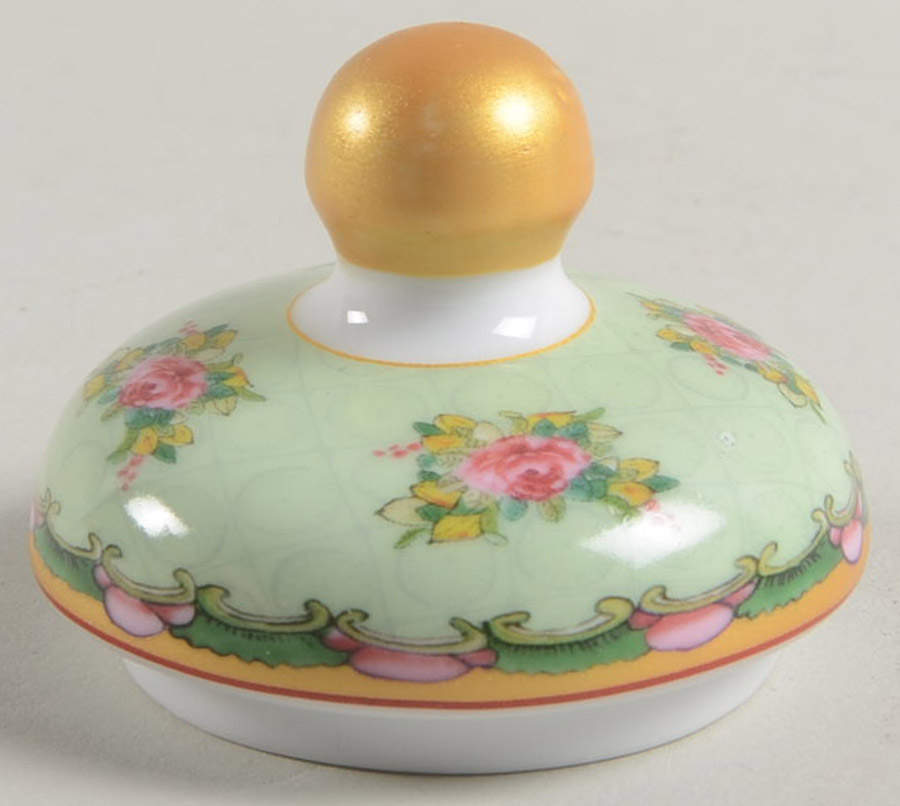 Famille Rose Lid for Sugar Bowl by Williams-Sonoma-1