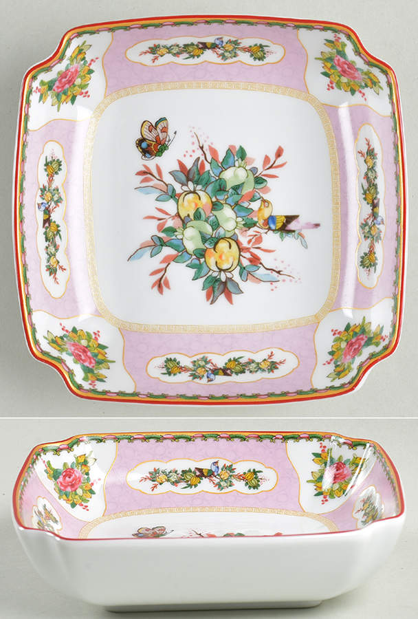Famille Rose Individual Square Dip Dish by Williams-Sonoma-1