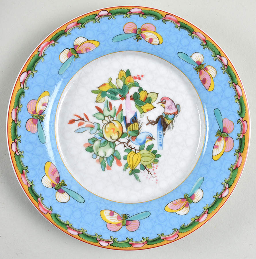 Famille Rose Appetizer Plate by Williams-Sonoma-1