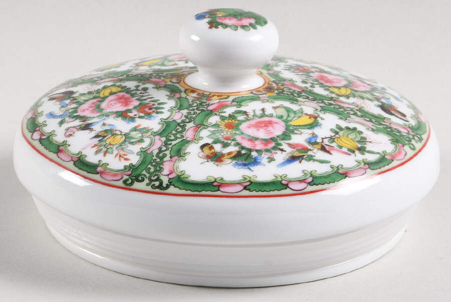Famille Rose Lid for Small Canister by Williams-Sonoma-1