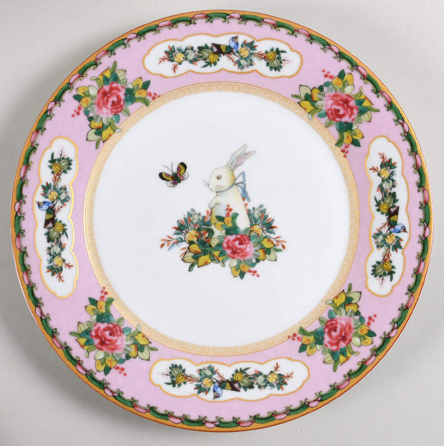 Famille Rose Dinner Plate by Williams-Sonoma-1