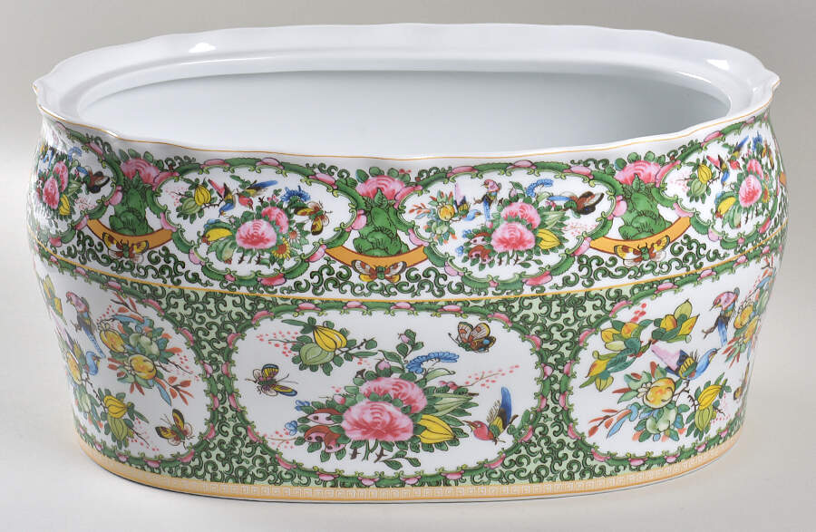 Famille Rose Bread Box No Lid by Williams-Sonoma-1