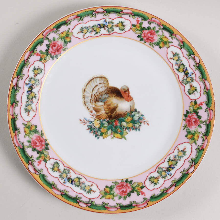 Famille Rose Salad Plate by Williams-Sonoma-1