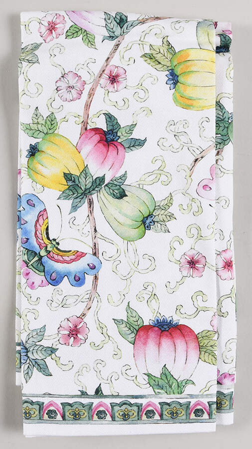 Famille Rose Cloth Napkin by Williams-Sonoma-1