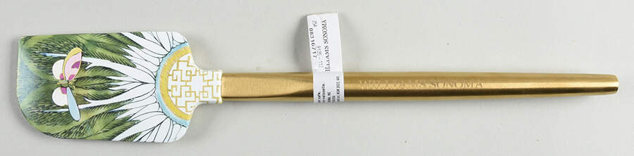 Famille Rose Silicone & Metal Spatula by Williams-Sonoma-1