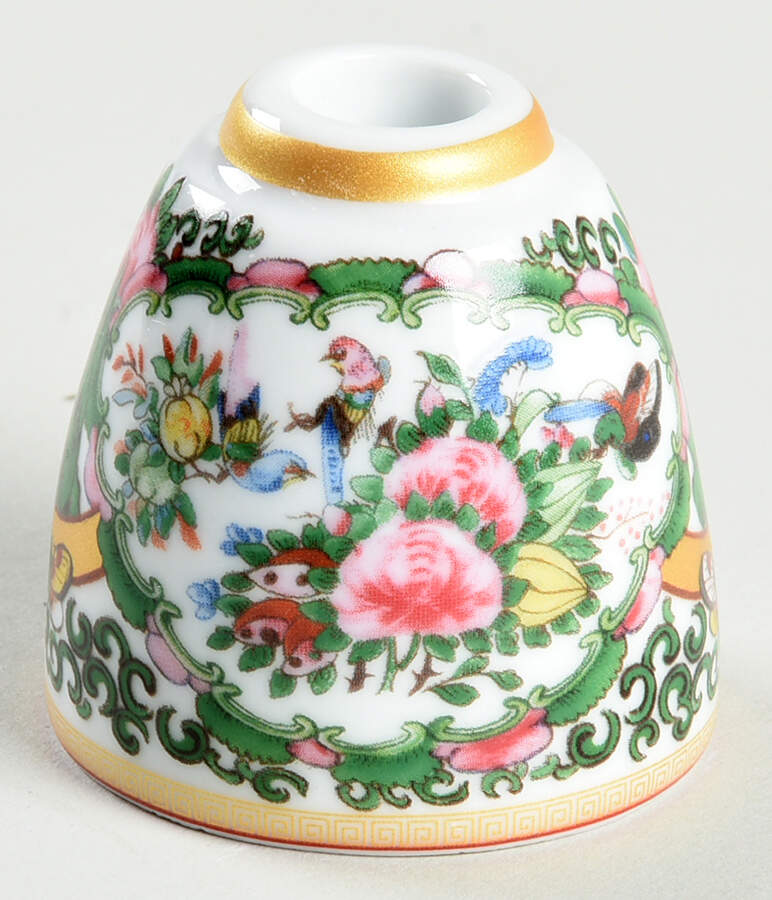Famille Rose 1" Small Candlestick by Williams-Sonoma-1