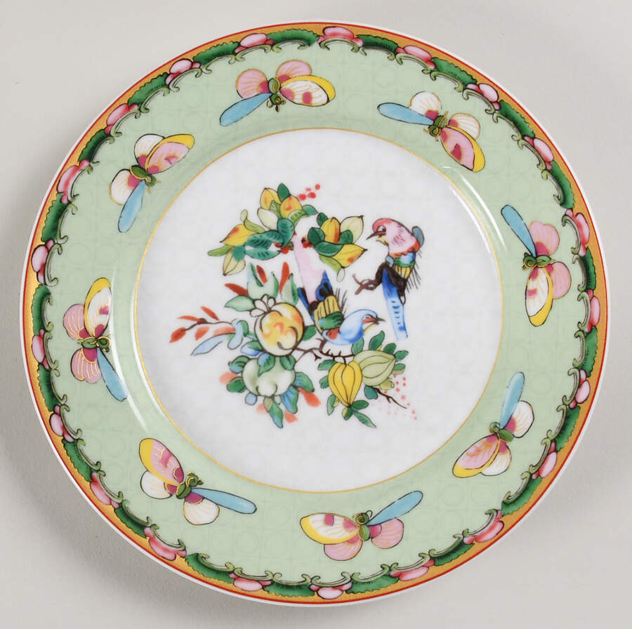 Famille Rose Appetizer Plate by Williams-Sonoma-1