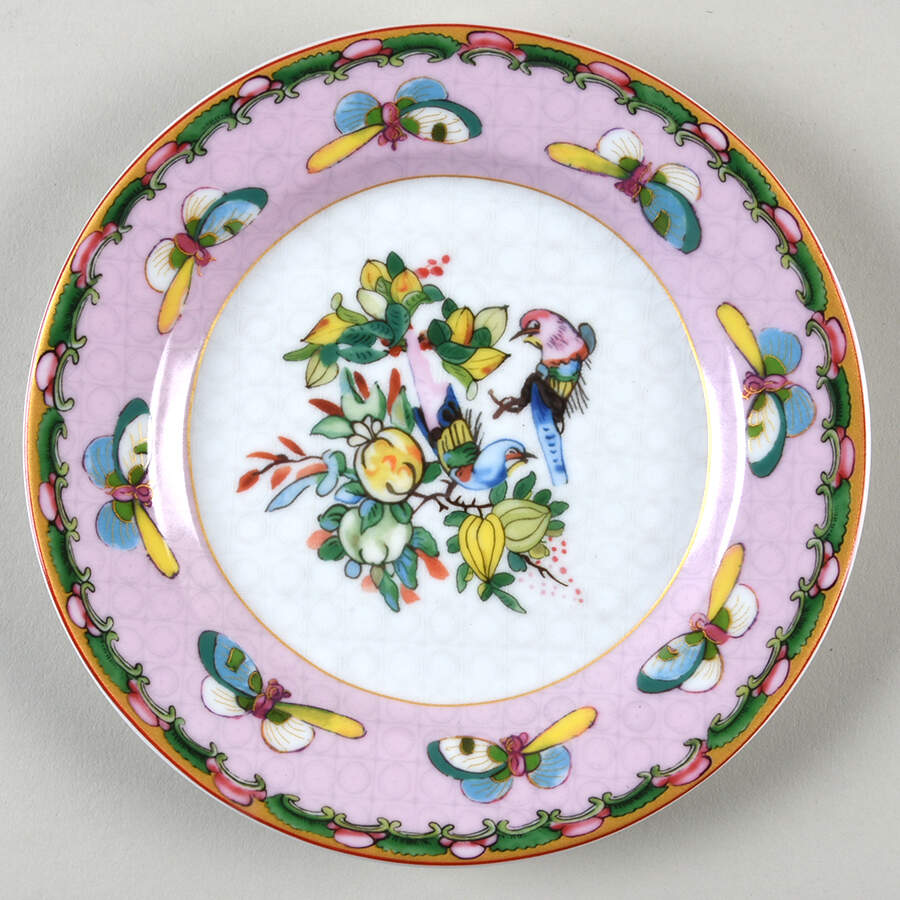 Famille Rose Appetizer Plate by Williams-Sonoma-1