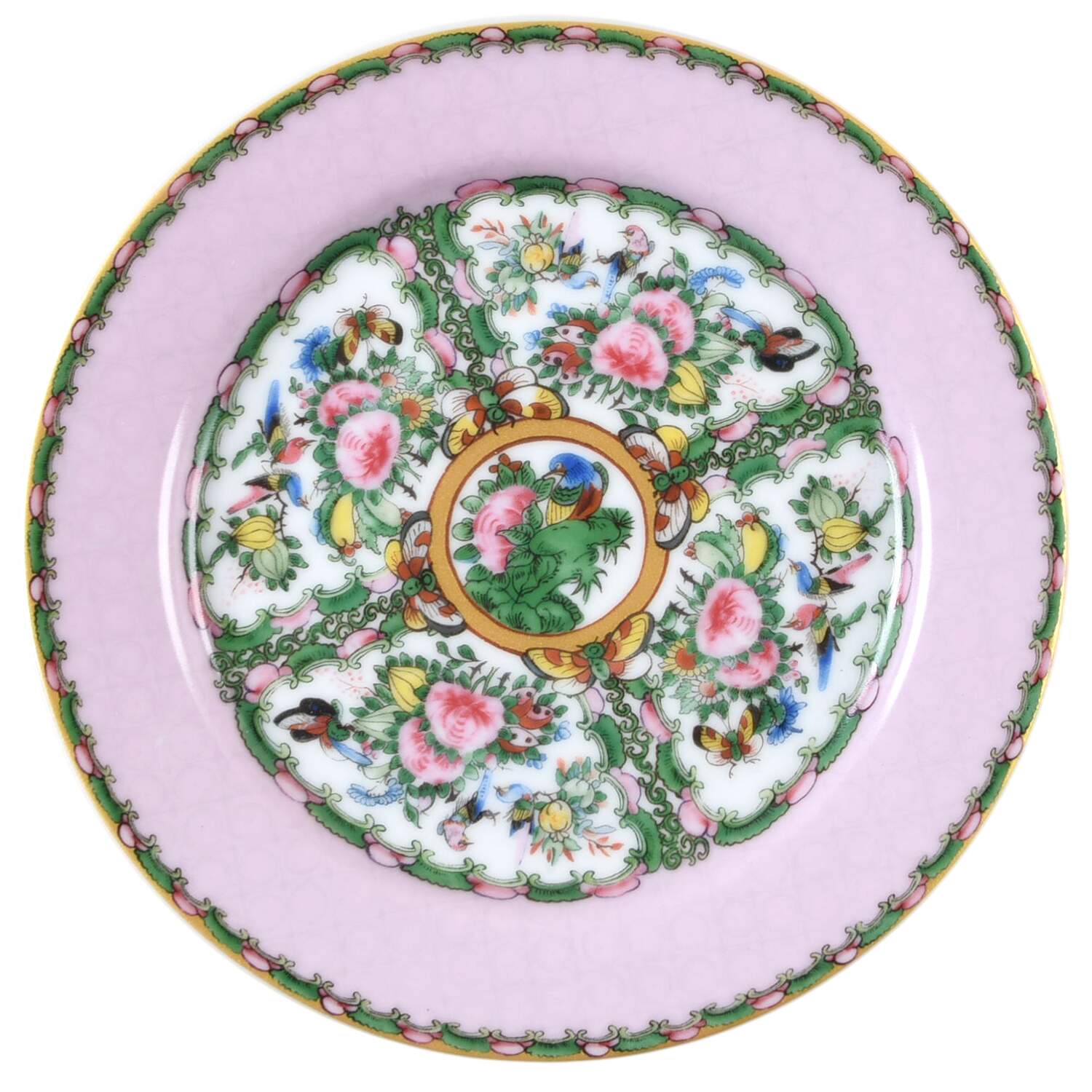 Famille Rose Round Butter No Lid by Williams-Sonoma-1