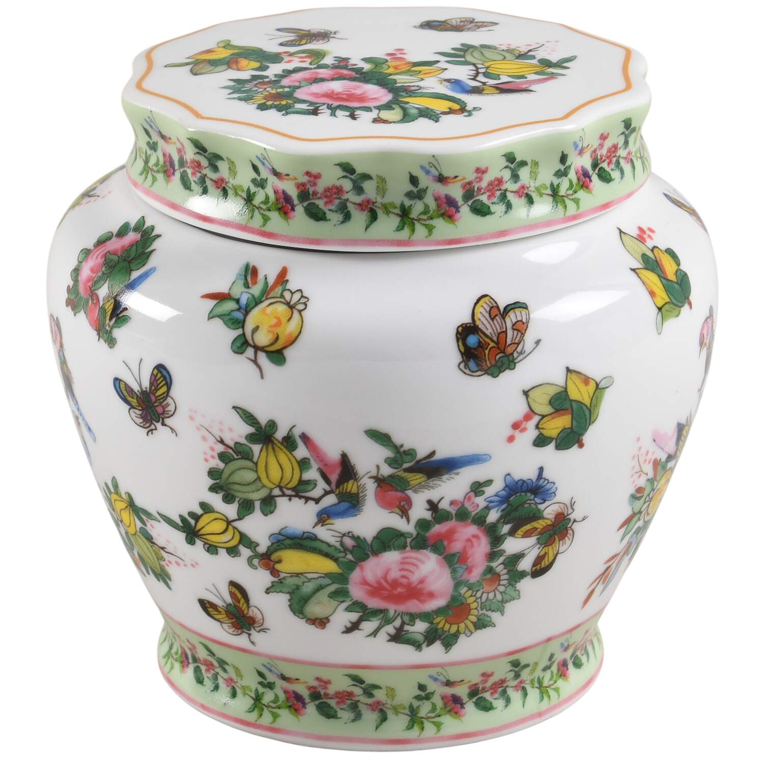 Famille Rose Butter Bell & Lid by Williams-Sonoma-1